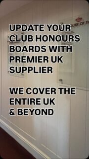 Another golf club switching to us looking for a professional honours boards update service to their existing boards. Matching font/size and colour as close as possible is always fun #honoursboards #honoursboardlettering