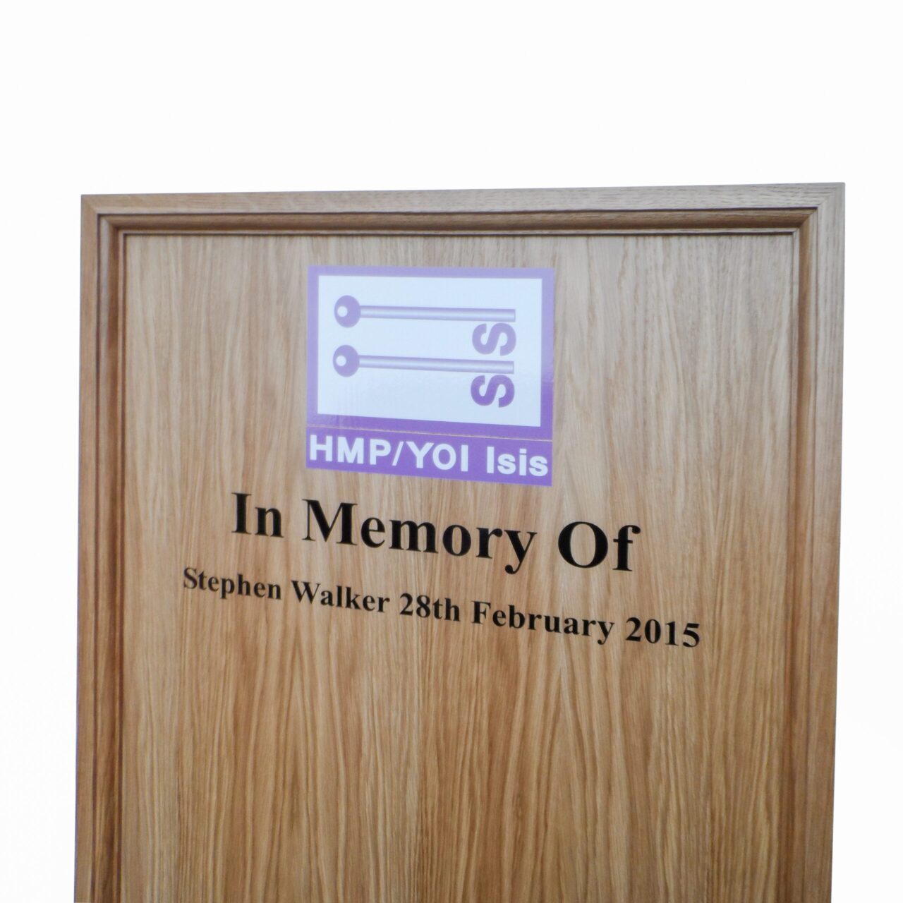 Traditional Honours Board Light Oak