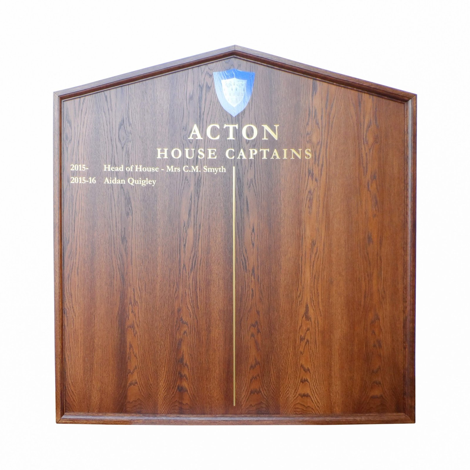 Traditional Gable Top Honours Board