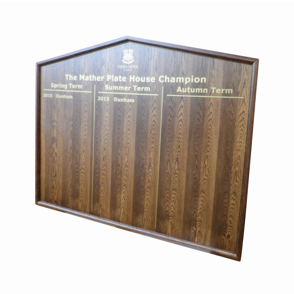 Traditional Gable Top Honours Board
