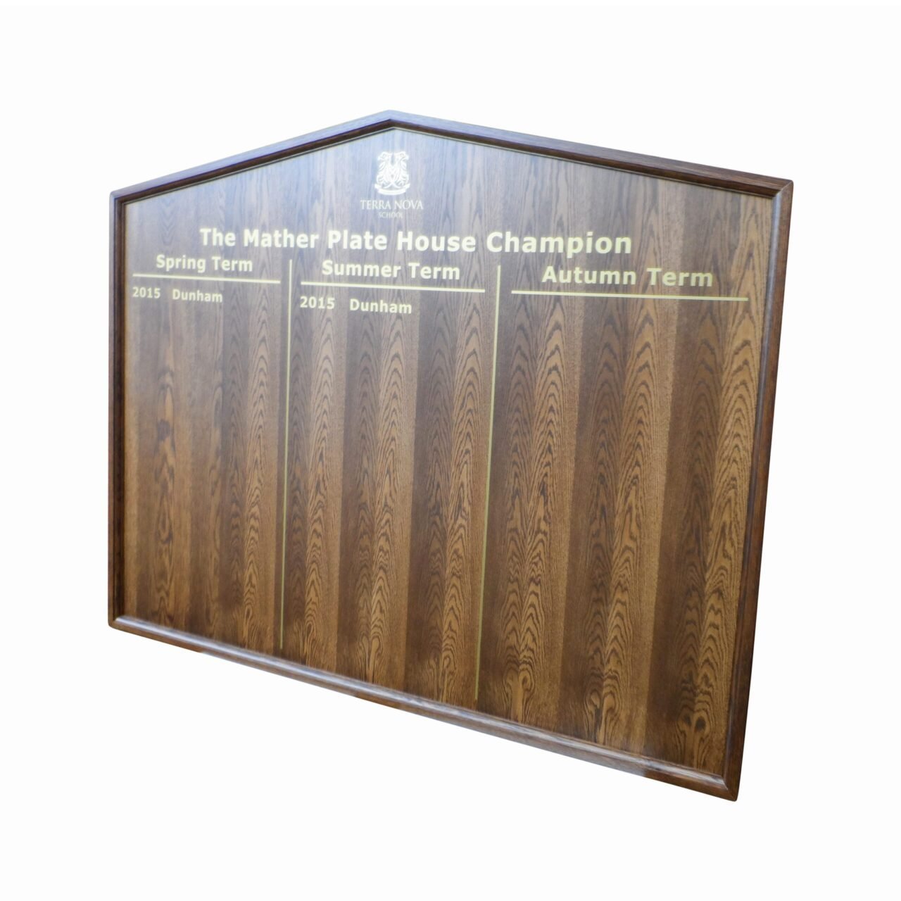 Traditional Gable Top Honours Board