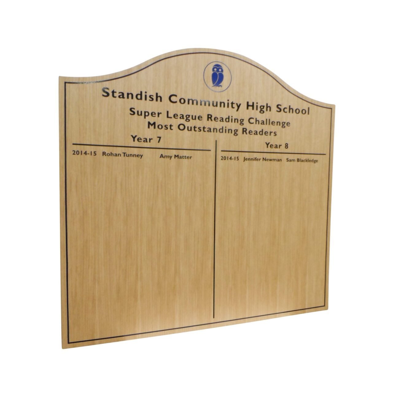 Budget Wooden Honours Board