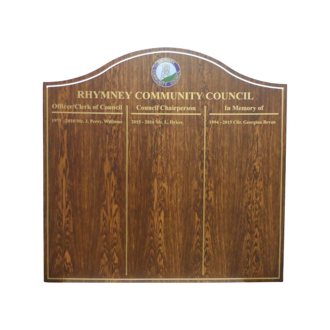 Budget Wooden Honours Board Hill Top
