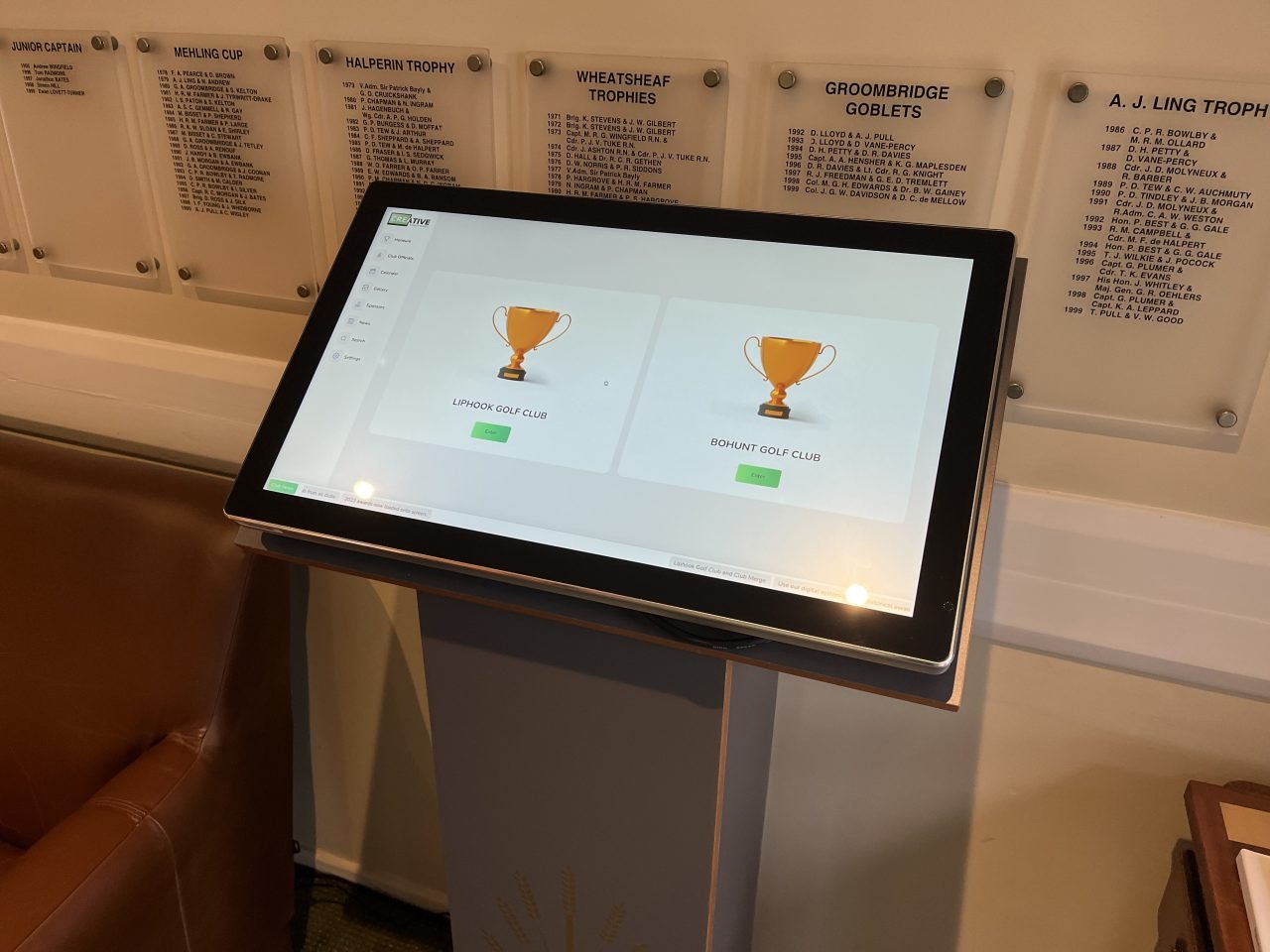 Digital Honours Boards
