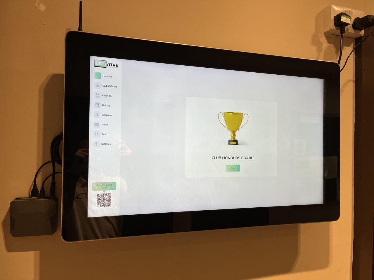 Digital Honours Board