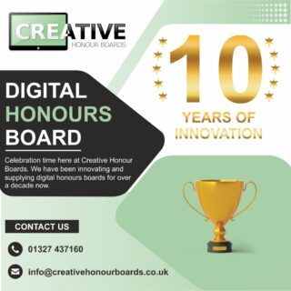 The last 10+ years have gone fast. Innovation and development of our digital honours board system is still going strong and paving the way for a modern alternative to club honours board requirements. Here is to the next decade of innovation and development🎉