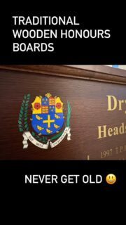 It all started with wooden traditional honours boards and to this day they still look amazing. In one week we go from setting up our innovative digital honours board systems to making our traditional wooden boards. Traditional or high tech we have your honours boards requirements covered 😃 #honoursboard #honoursboards #